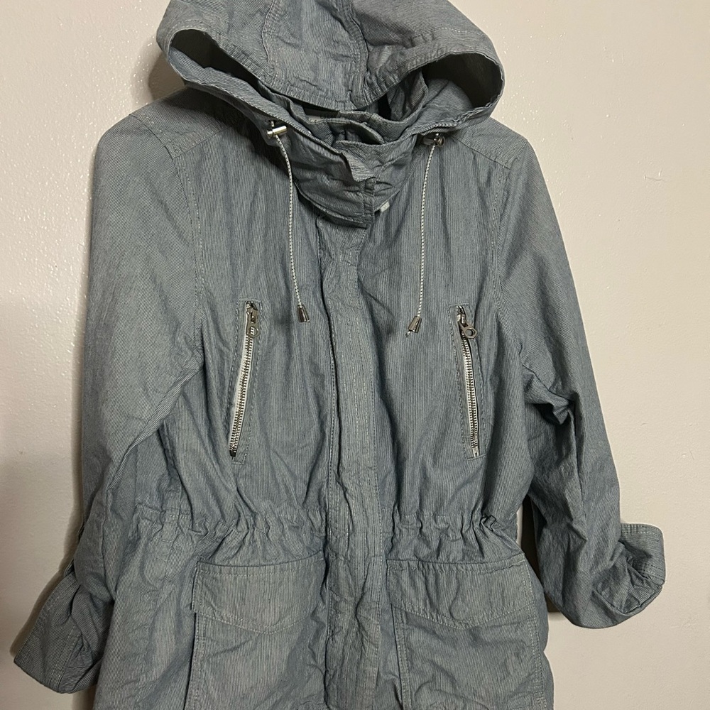 Label of Graded Goods by H&M Women’s Utility Jacket Casual Fit Size 4 Cotton - Picture 7 of 10